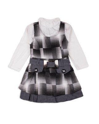 Комплект двійка для дівчинки блуза+сарафан FL-2474-BSK-001 фото