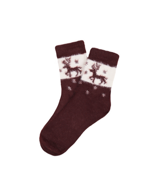 Теплі жіночі шкарпетки куниця 70% NK-23357-001 фото
