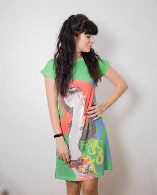 Сукня жіноча з візерунком FL-1280-3439-001 фото
