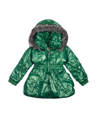 Тепла дитяча куртка для дівчаток FL-2010-001 фото