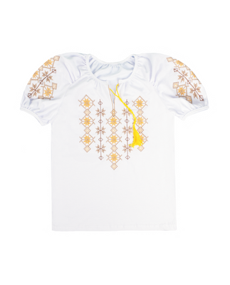 Блуза для дівчинки "Вишиванка-24" 2020-108-001 фото